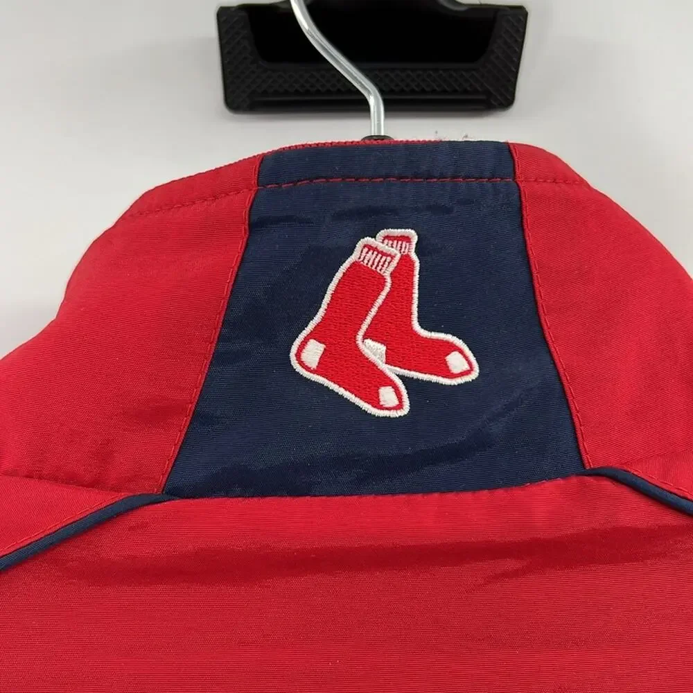 Boston Red Sox Majestic Youth Full Zip Jacket - Red - 10/12